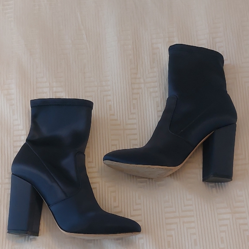 Satin Booties